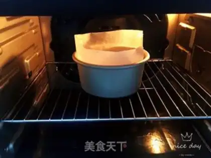 Make Red apple cake step 8