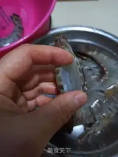 Make Shrimp onions step 1