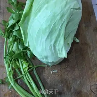 Make Celery and cabbage step 0