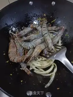 Make Shrimp onions step 7