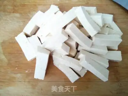 Make Sour bean curd step 1