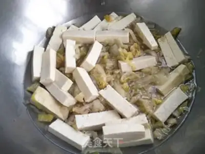 Make Sour bean curd step 4