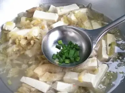 Make Sour bean curd step 7