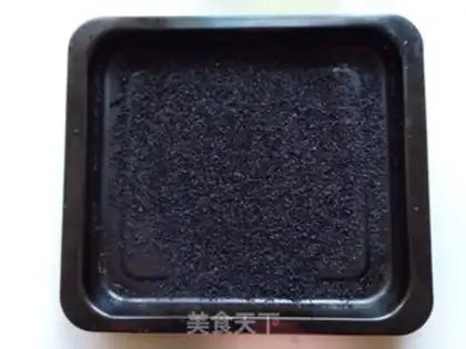 Make walnut sesame paste step 1