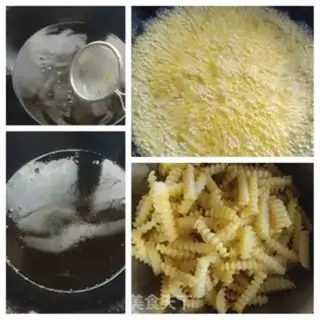 Make Fresh spicy fries step 5