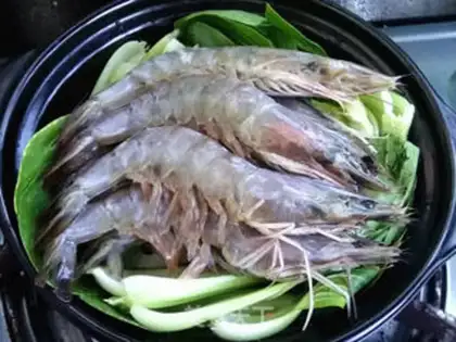 Make The mushroom shrimp step 13
