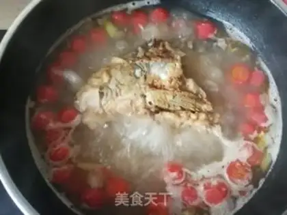 Make Fish head and egg soup step 9