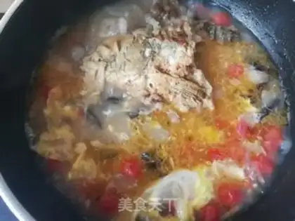 Make Fish head and egg soup step 11