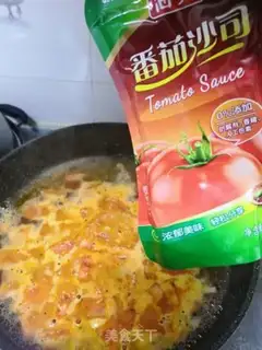 Make Tomato eggs and cat ears step 10