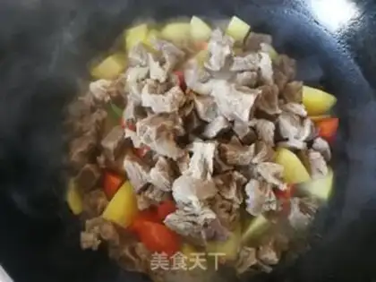 Make Curry cow step 12