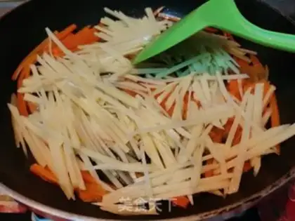 Make Potato burrito step 6
