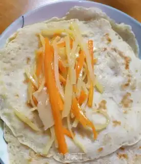 Make Potato burrito step 12