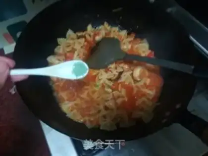 Make Butterfly noodles step 16