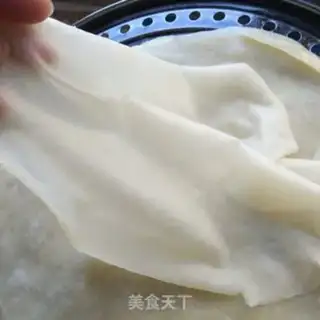 Make Spring burrito step 1