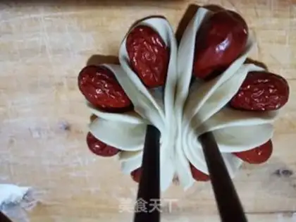 Make Flower-tree Mountain step 4