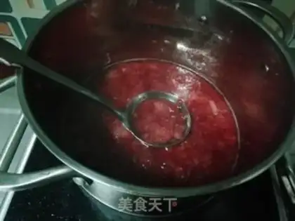 Make Homemade strawberry sauce step 7