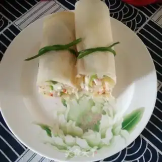 Make Spring burrito step 7