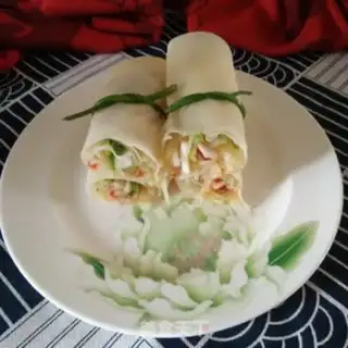 Make Spring burrito step 8