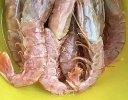 Make Rich shrimp step 1