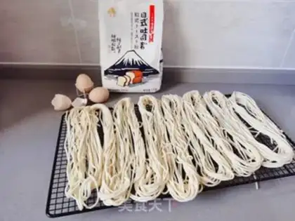 Make Fresh egg noodles step 6