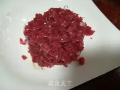 Make Fried beef rice step 1