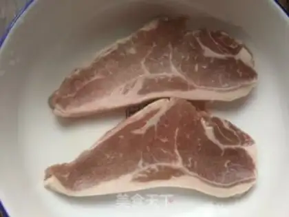 Make Orchid potato, black pepper steak step 0