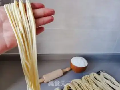 Make Fresh egg noodles step 7