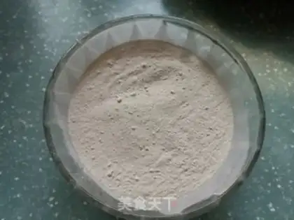 Make Homemade powder step 0