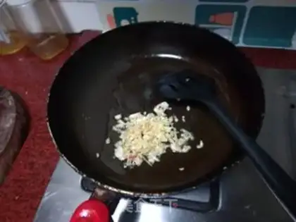 Make Fried beef rice step 6
