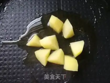 Make Orchid potato, black pepper steak step 5