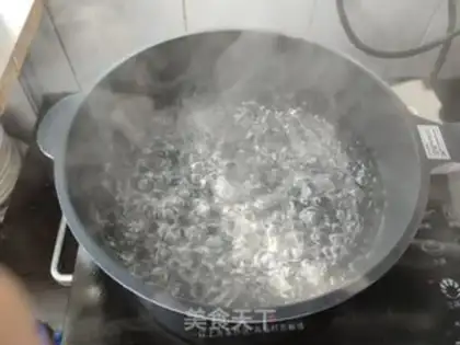 Make Soy noodles step 1