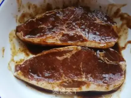 Make Orchid potato, black pepper steak step 6