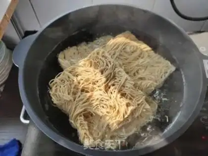 Make Soy noodles step 2