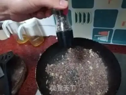 Make Fried beef rice step 9