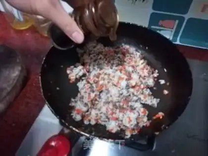 Make Fried beef rice step 14
