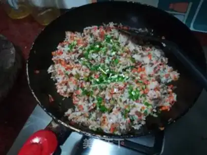 Make Fried beef rice step 15