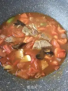 Make Tomato beef pasta step 14