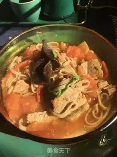 Make Tomato beef pasta step 25