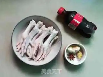 Make Coke chicken claws step 0