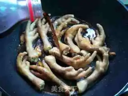 Make Coke chicken claws step 6