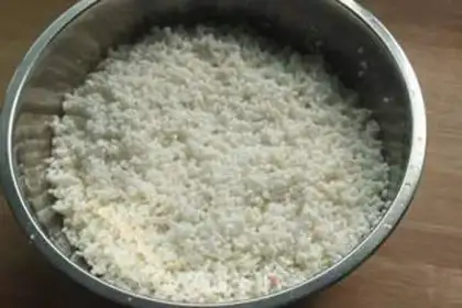 Make The rice pot step 1