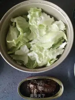 Make Beanfish cabbage step 0