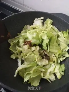 Make Beanfish cabbage step 2