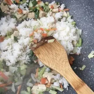 Make Chicken rice step 6