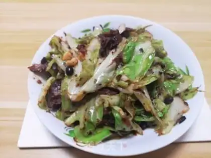 Make Beanfish cabbage step 4