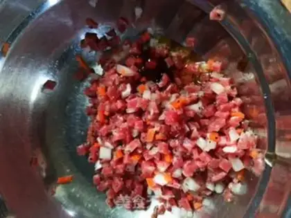 Make Beef berry sandwiches step 1