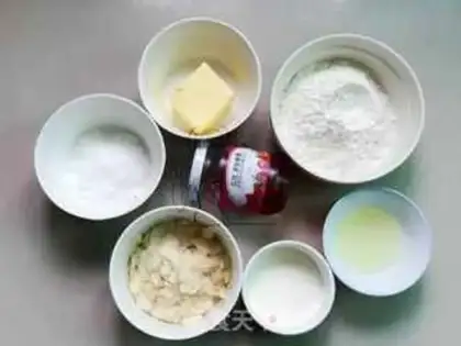Make Almond jam cookies step 0