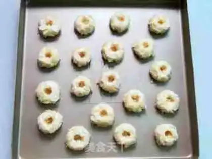 Make Almond jam cookies step 7