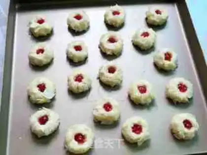 Make Almond jam cookies step 8