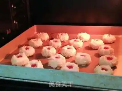 Make Almond jam cookies step 9